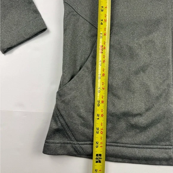 The North Face Gray and Pink Women's Full-zip hoodie size medium - Picture 5 of 8